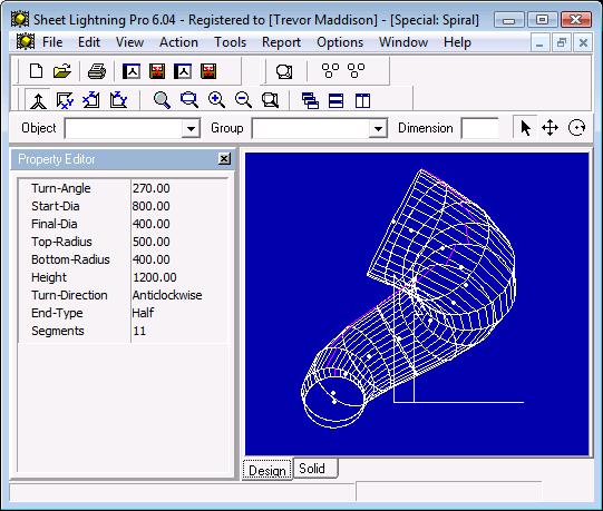 Spiral Chute Designer